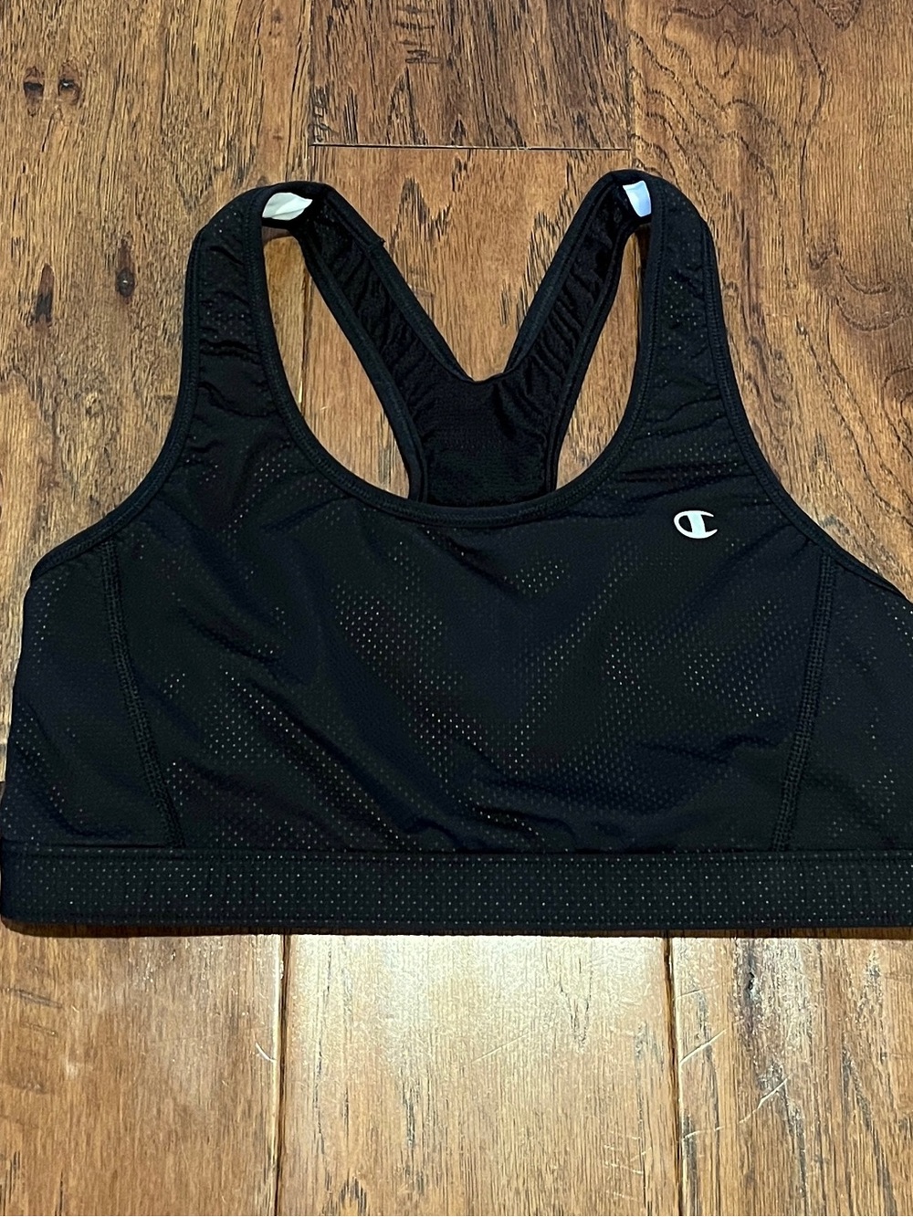 Champion Black Performance Racerback Sports Bra Size S/M